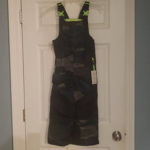 NWT Champion C9 Snow Bibs Camo Boys XS 4-5 Snow Winter Ski Bib
